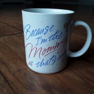 Vintage 1988 "Because I'm The Mommy" Mug